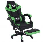 Яскраве і зручне геймерське крісло INFINI ESPACE чорно-зелене - Зображення 2