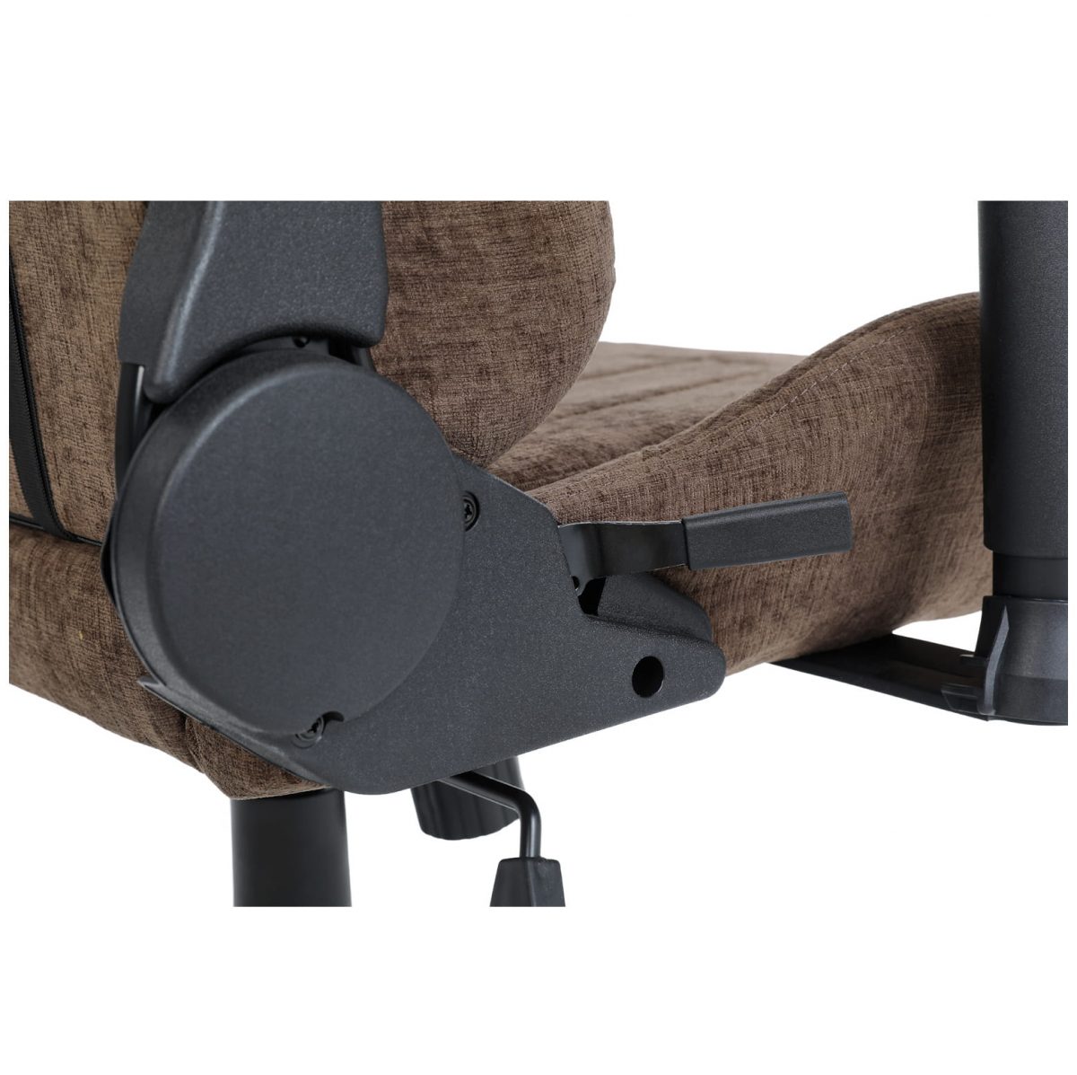 fotel_gamingowy_infini_luxor_dark_brown_11 Коричневе ігрове крісло INFINI Luxor – комфорт для довгих сесій - Зображення 9