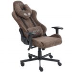 Коричневе ігрове крісло INFINI Luxor – комфорт для довгих сесій - Зображення 4