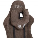 Коричневе ігрове крісло INFINI Luxor – комфорт для довгих сесій - Зображення 5