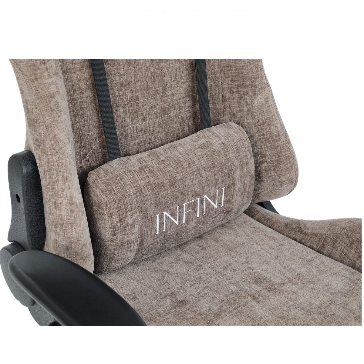 Світло-коричневе ігрове крісло INFINI Luxor – елегантний стиль - Зображення 5