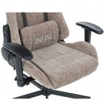 Світло-коричневе ігрове крісло INFINI Luxor – елегантний стиль - Зображення 8