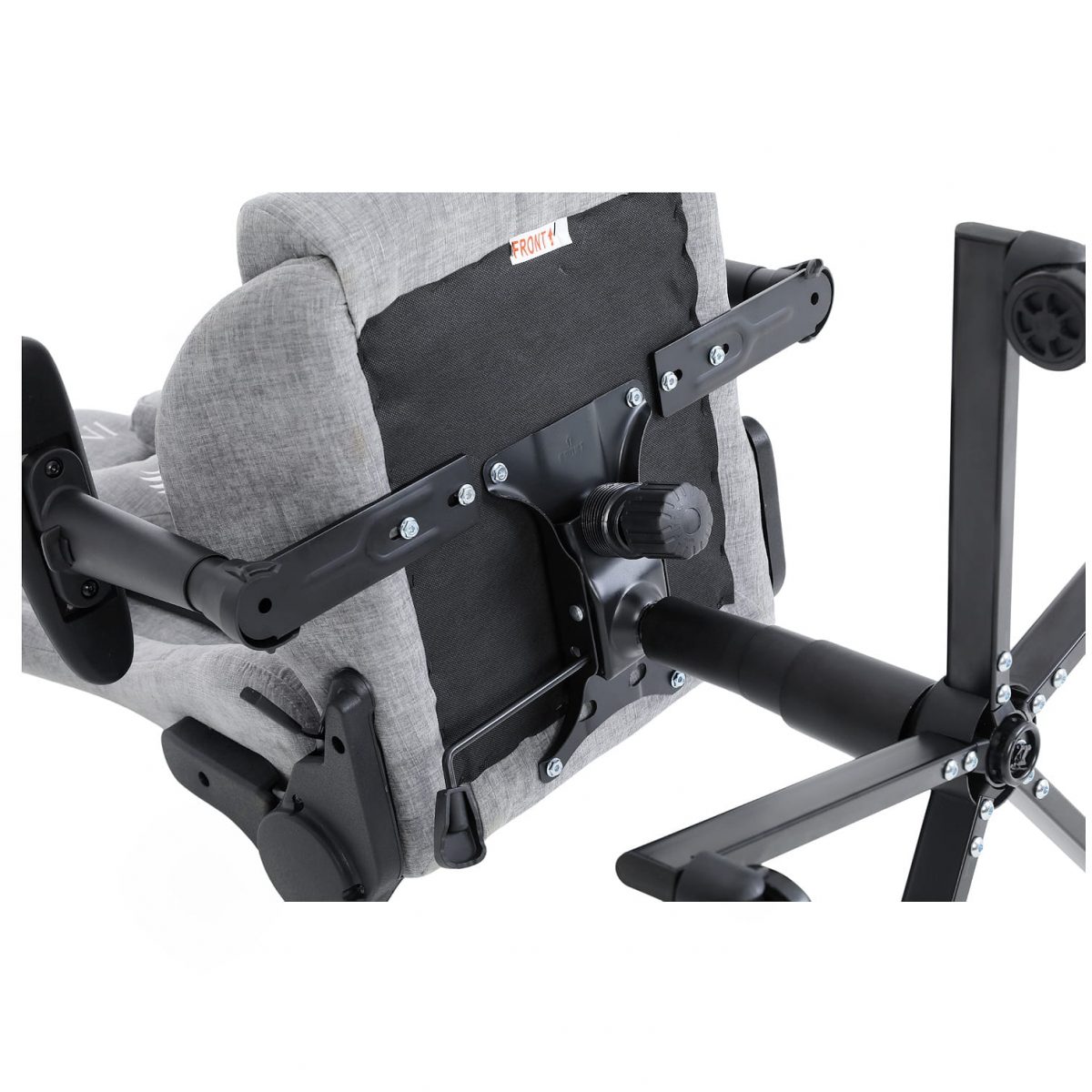 Світло-сіре ігрове крісло INFINI Luxor – стиль і комфорт для геймерів - Зображення 10