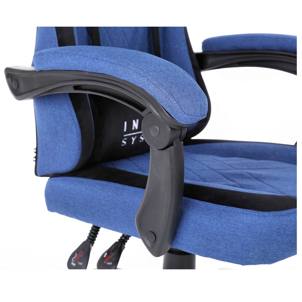 Синє геймерське крісло Infini System для максимального комфорту - Зображення 9
