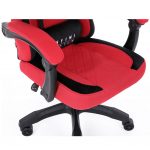 Червоне геймерське крісло Infini System з ергономічним дизайном - Зображення 6