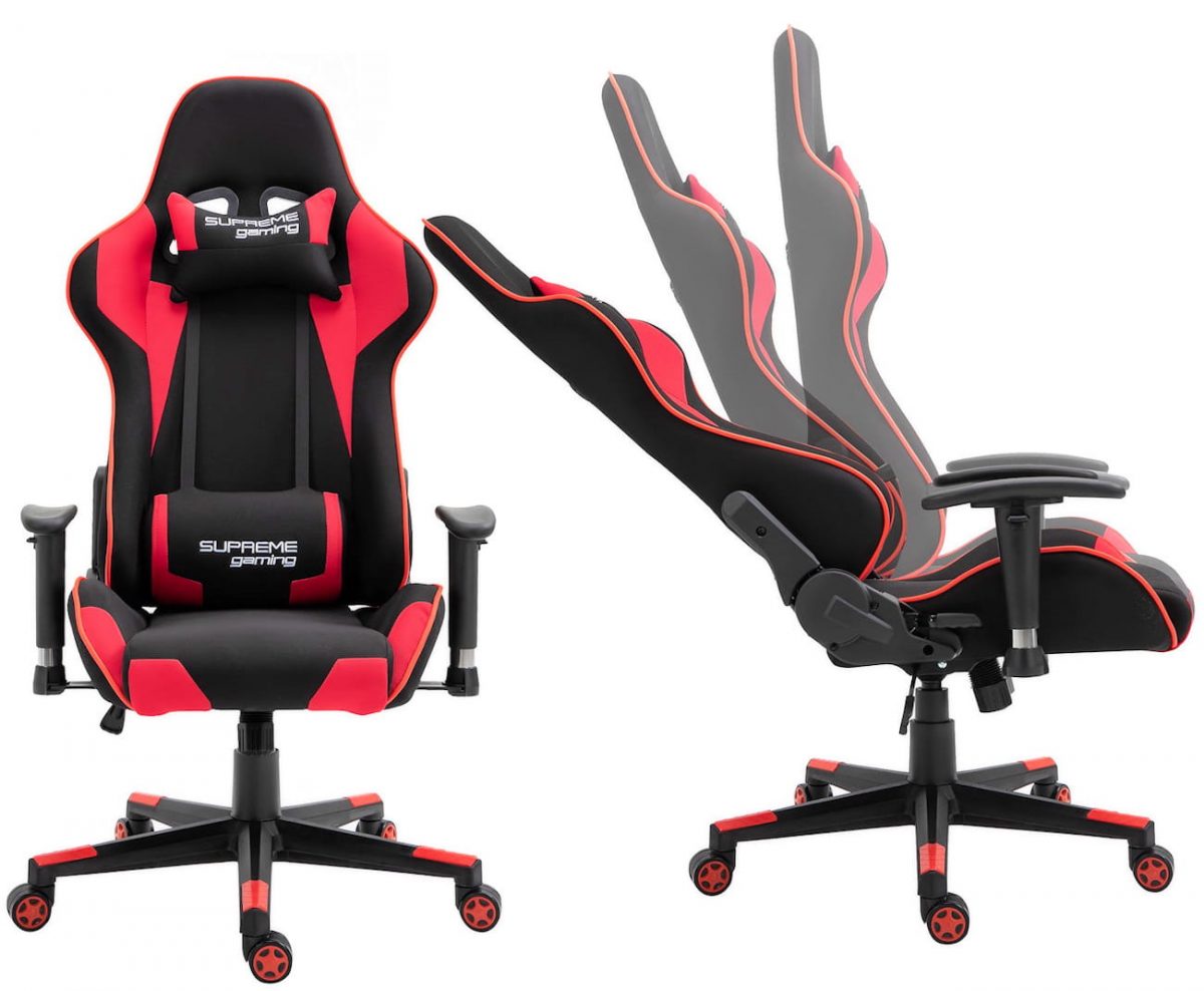 Чорно-червоне ігрове крісло EXTREME PlayMaker – динаміка і ергономіка - Зображення 4