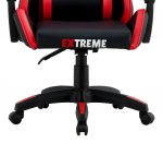 Ергономічне і стильне геймерське крісло EXTREME SPYDER червоно-чорне - Зображення 4