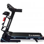 G-RUNNER FIT-NET 420 – Електрична бігова доріжка з масажером, гантелями та USB