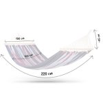 Гамак садовий 220 x 160 см Sofotel Bahama Double 2-осібний - Стильний та зручний - Зображення 7