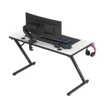 Ігровий стіл Huzaro Hero 2.5 Gaming Table White – стиль і зручність для геймерів - Зображення 4
