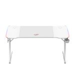 Ігровий стіл Huzaro Hero 3.3 White RGB – стильний вибір для геймерів - Зображення 5