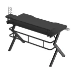 Ігровий стіл Huzaro Hero 5.0 Black для комфортного геймінгу - Зображення 4