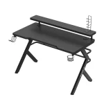 Ігровий стіл Huzaro Hero 5.0 Black для комфортного геймінгу - Зображення 6