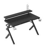 Ігровий стіл Huzaro Hero 5.0 Black для комфортного геймінгу - Зображення 3