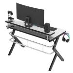 Ігровий стіл Huzaro Hero 5.0 Білий – стильний дизайн для геймерів - Зображення 5