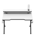 Ігровий стіл Huzaro Hero 5.0 Білий – стильний дизайн для геймерів - Зображення 8