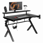 Ігровий стіл Huzaro Hero 5.0 Black для комфортного геймінгу