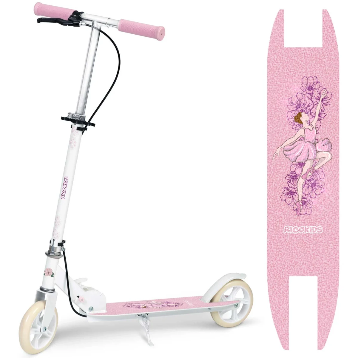 Балерина самокат Ricokids Kodi для дітей з комфортом - Зображення 6