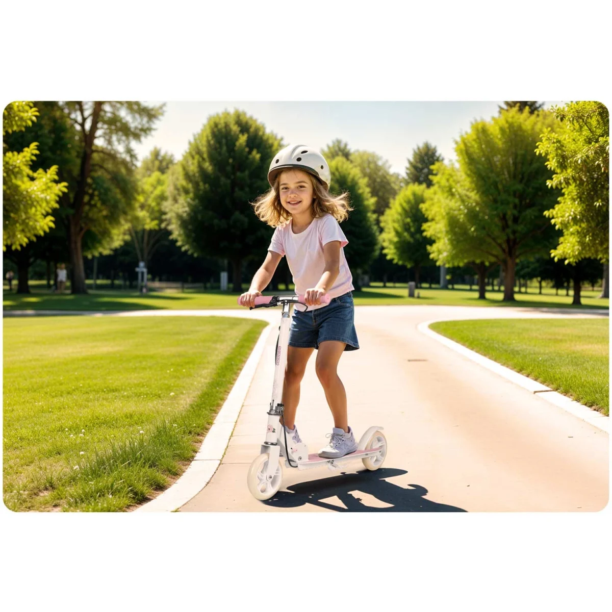 Балерина самокат Ricokids Kodi для дітей з комфортом - Зображення 12