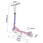 Самокат Kodi Princess Ricokids для веселих прогулянок дітей - Зображення 5