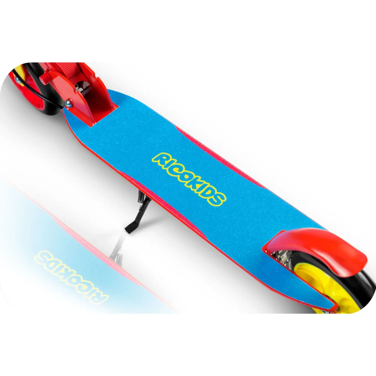 Самокат Kodi синьо-червоний Ricokids для активних дітей - Зображення 3