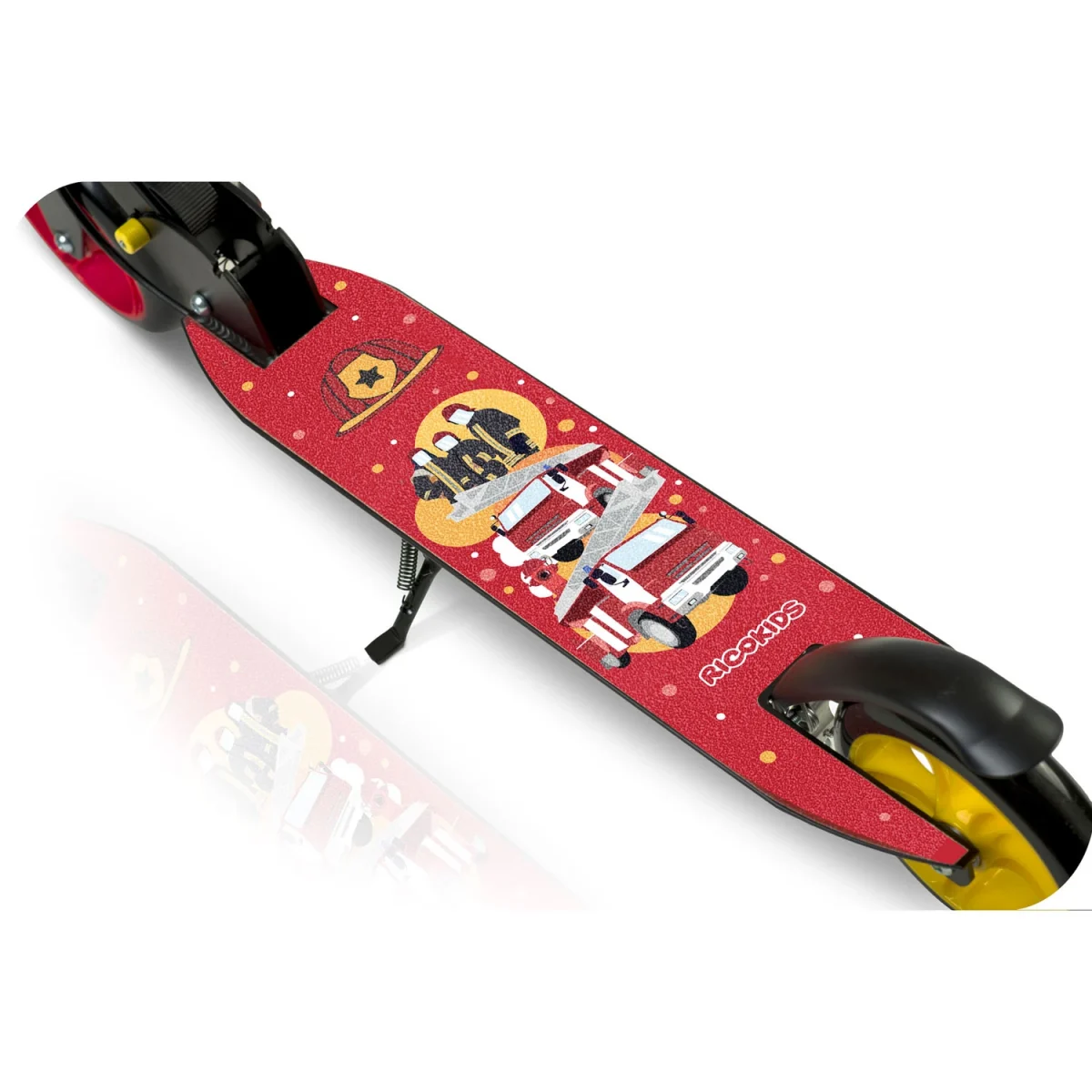 Пожежний самокат Kodi Ricokids для маленьких героїв - Зображення 2