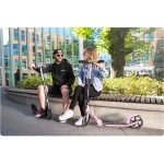 Чорно-рожевий самокат Soke City для міських трюків і пригод - Зображення 4