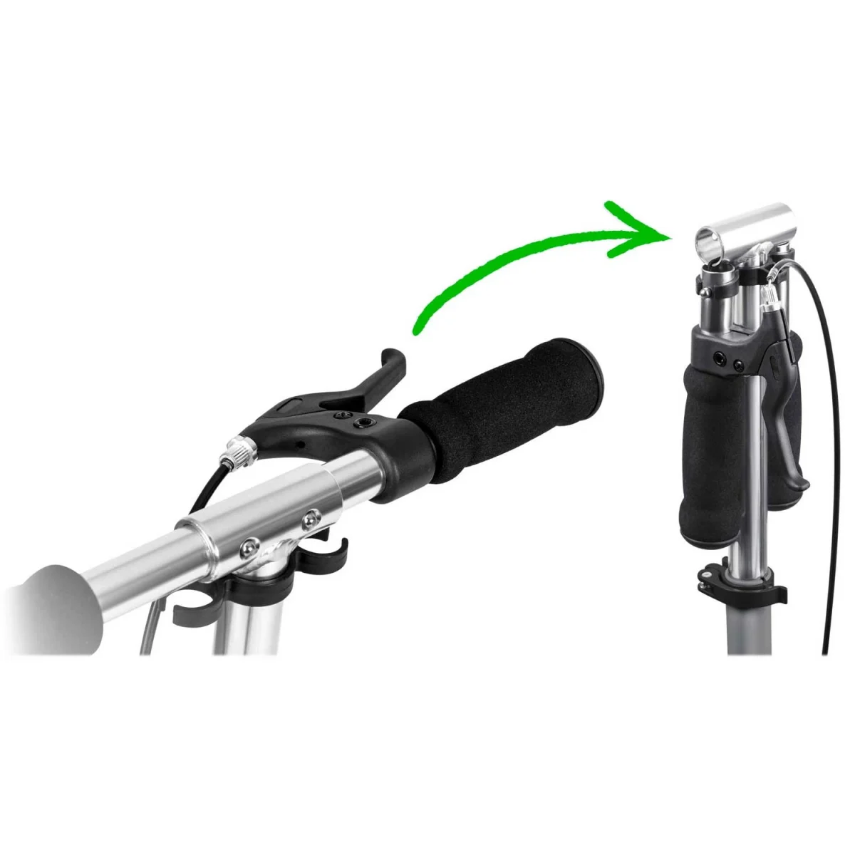 Самокат Soke City Grey для комфорту та стилю в місті - Зображення 10