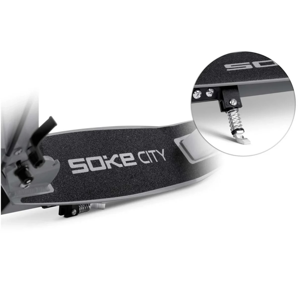 Самокат Soke City Grey для комфорту та стилю в місті - Зображення 11