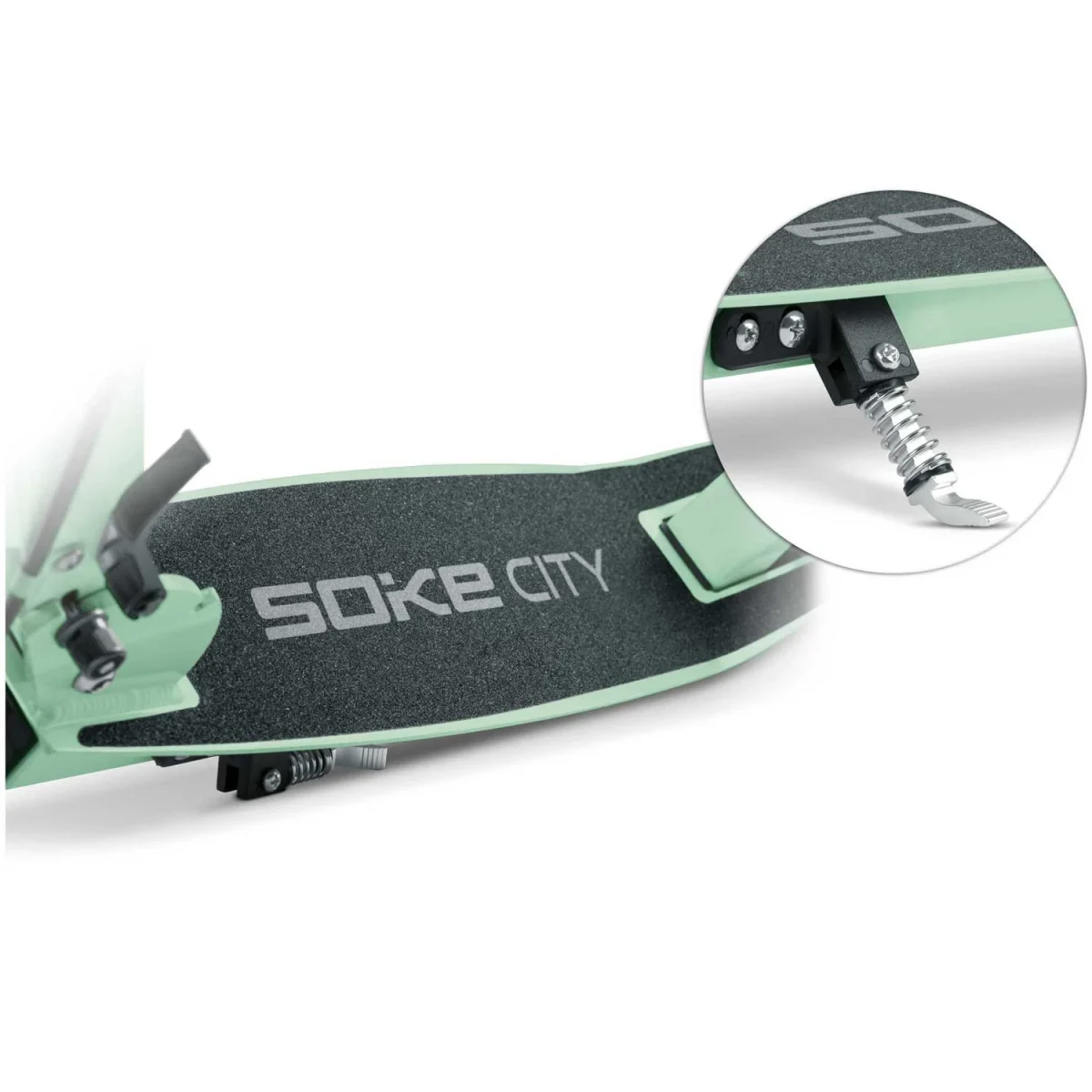 Самокат Soke City Green для комфортного міського катання - Зображення 11