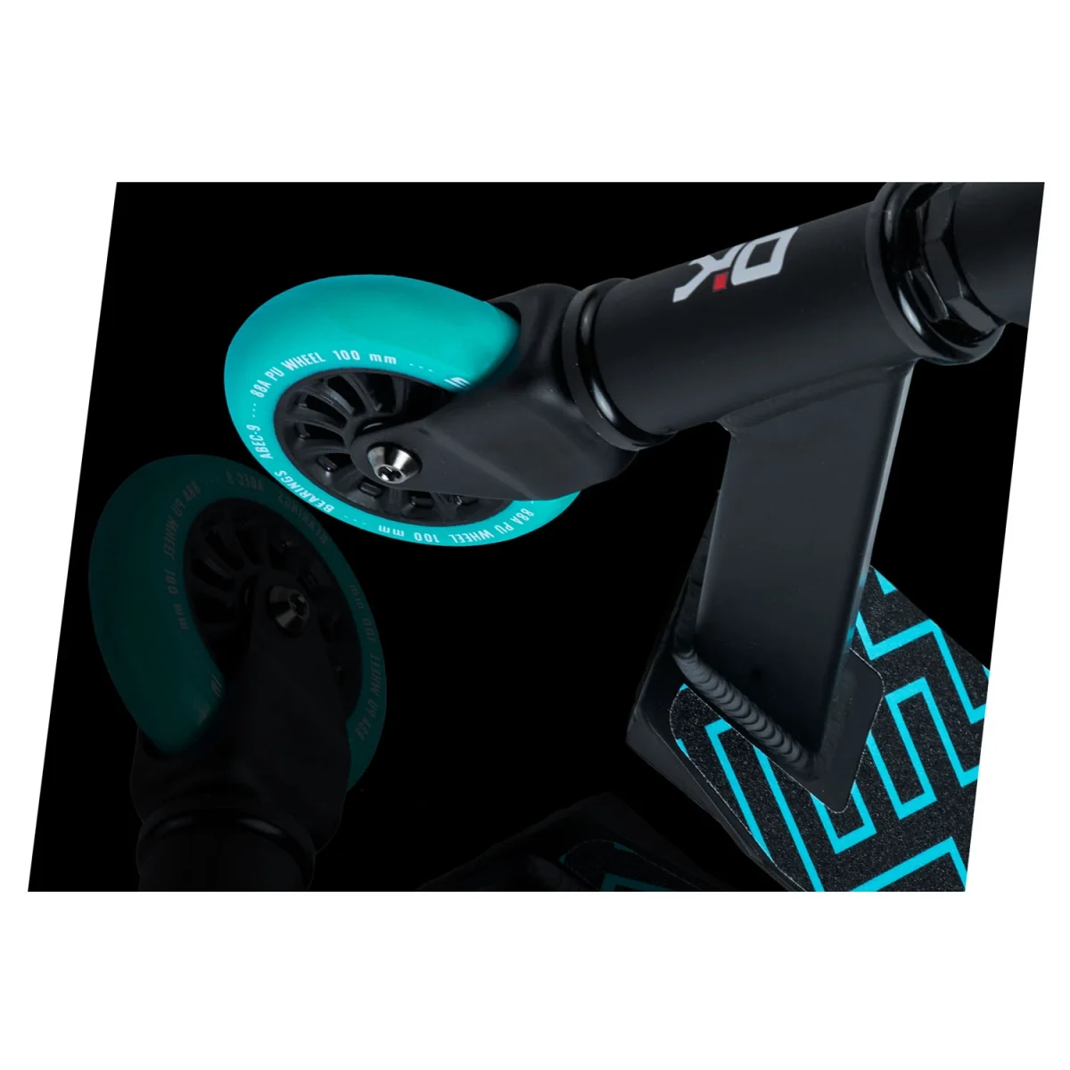 Трюковий самокат SOKE EVO чорного кольору для активних поїздок - Зображення 2