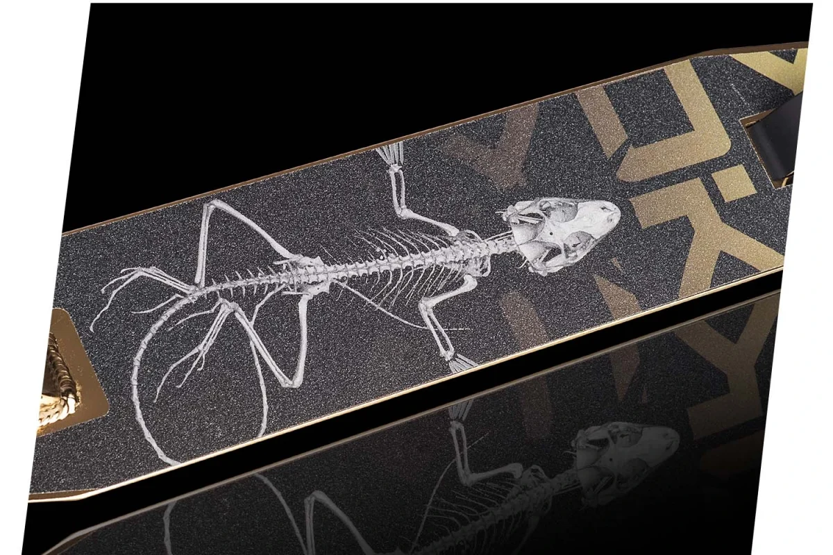 Золотий трюковий самокат SOKE EVO для стильних трюків - Зображення 4