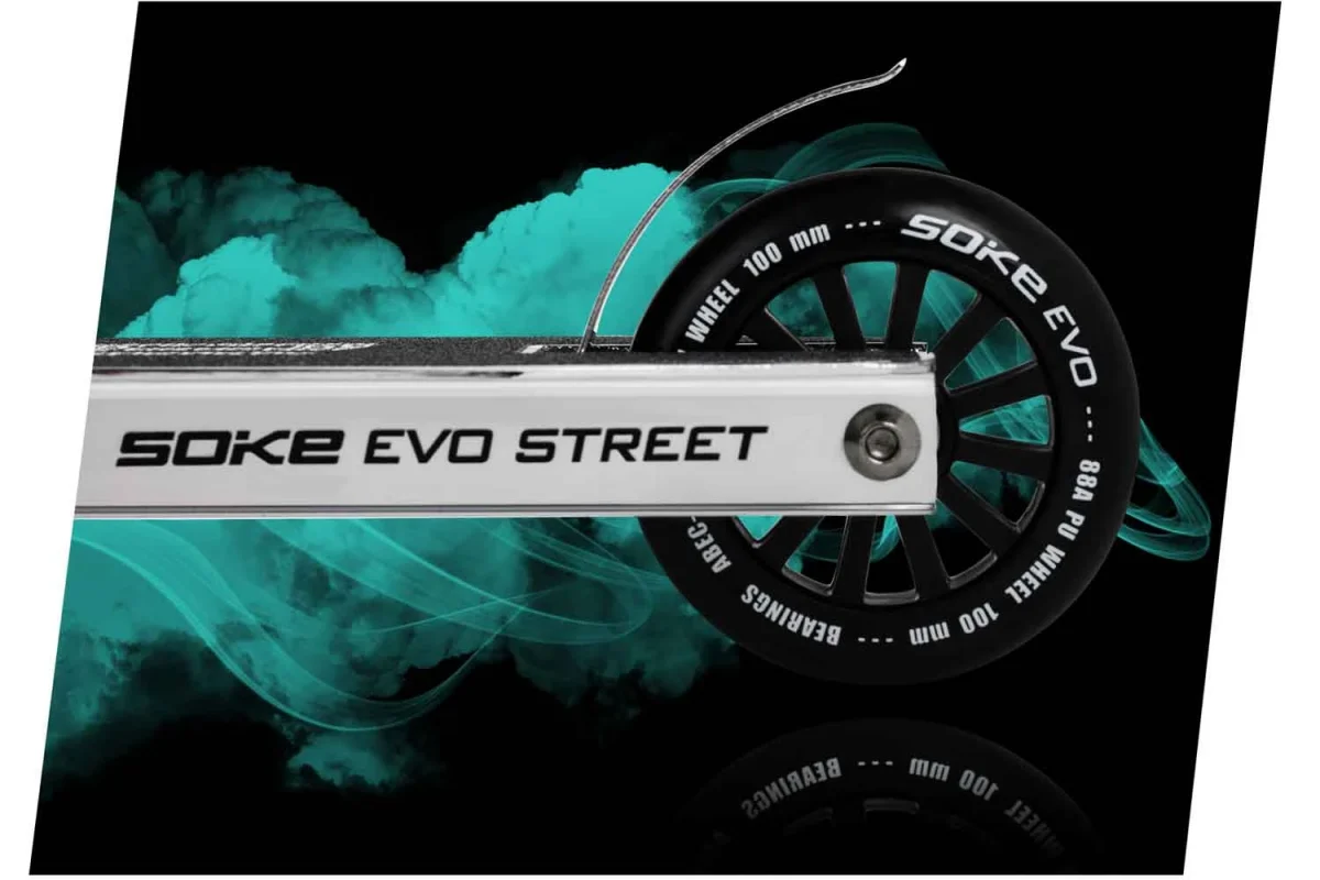 Трюковий самокат Street Silver SOKE EVO для міських пригод - Зображення 3