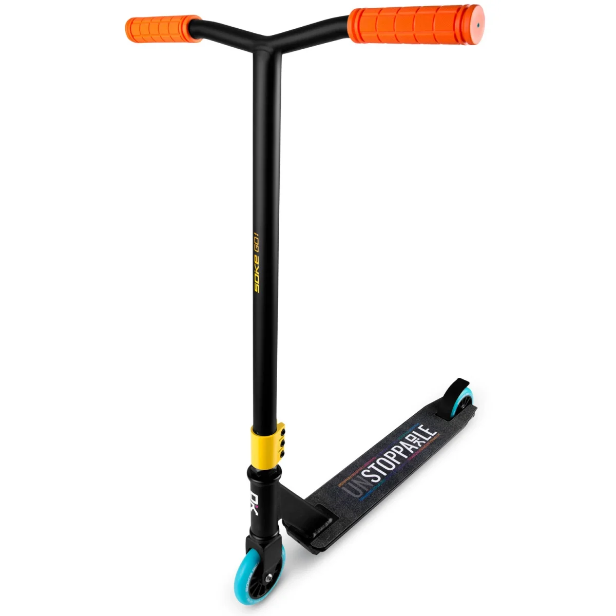 Трюковий самокат SOKE GO! помаранчевий для адреналінових трюків - Зображення 10
