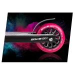 Трюковий самокат рожевий синій SOKE GO! для яскравих трюків - Зображення 3