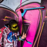 Бірюзовий трюковий самокат SOKE GO! для швидких маневрів - Зображення 6