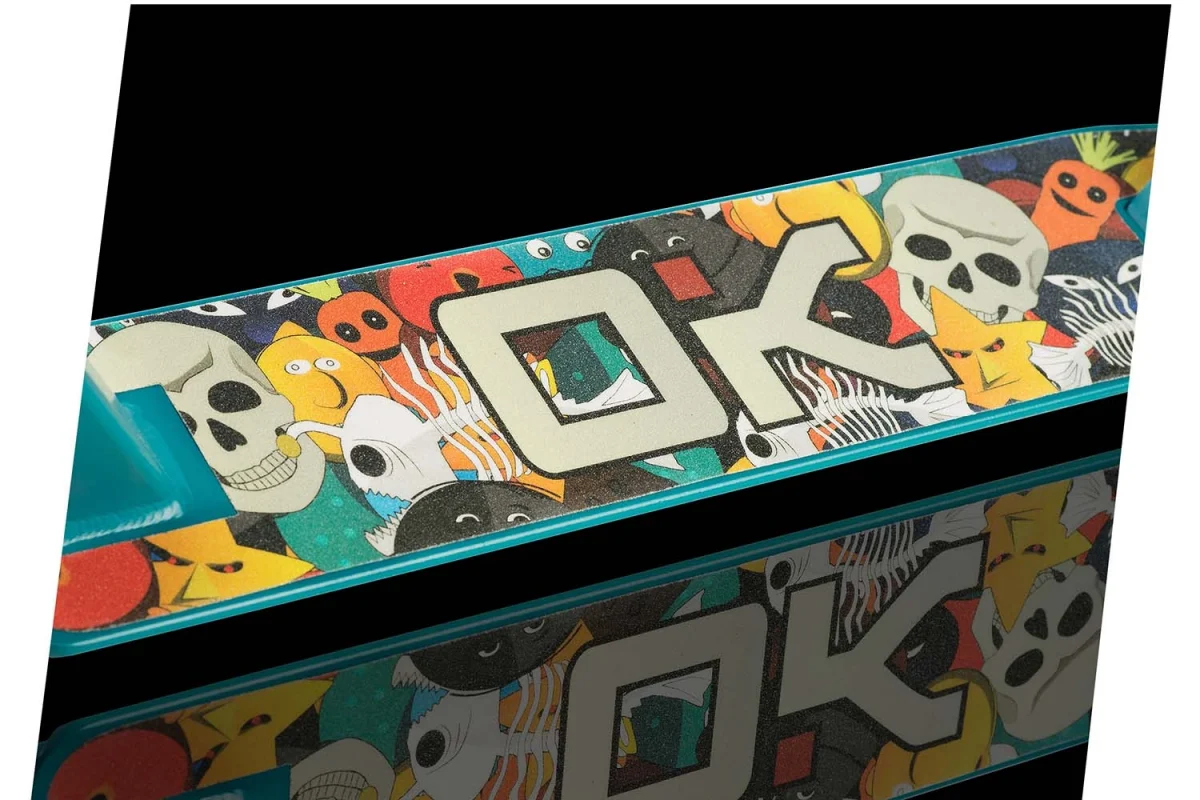 Трюковий самокат жовто-синій SOKE GO! – динамічний самокат для трюків - Зображення 10