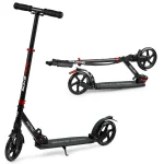 Чорний скутер SOKE METRO для швидких міських поїздок