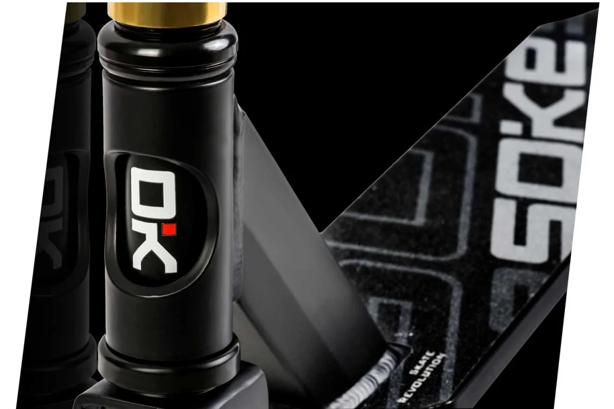 Стильний і ефективний золотий самокат SOKE PRO - Зображення 4