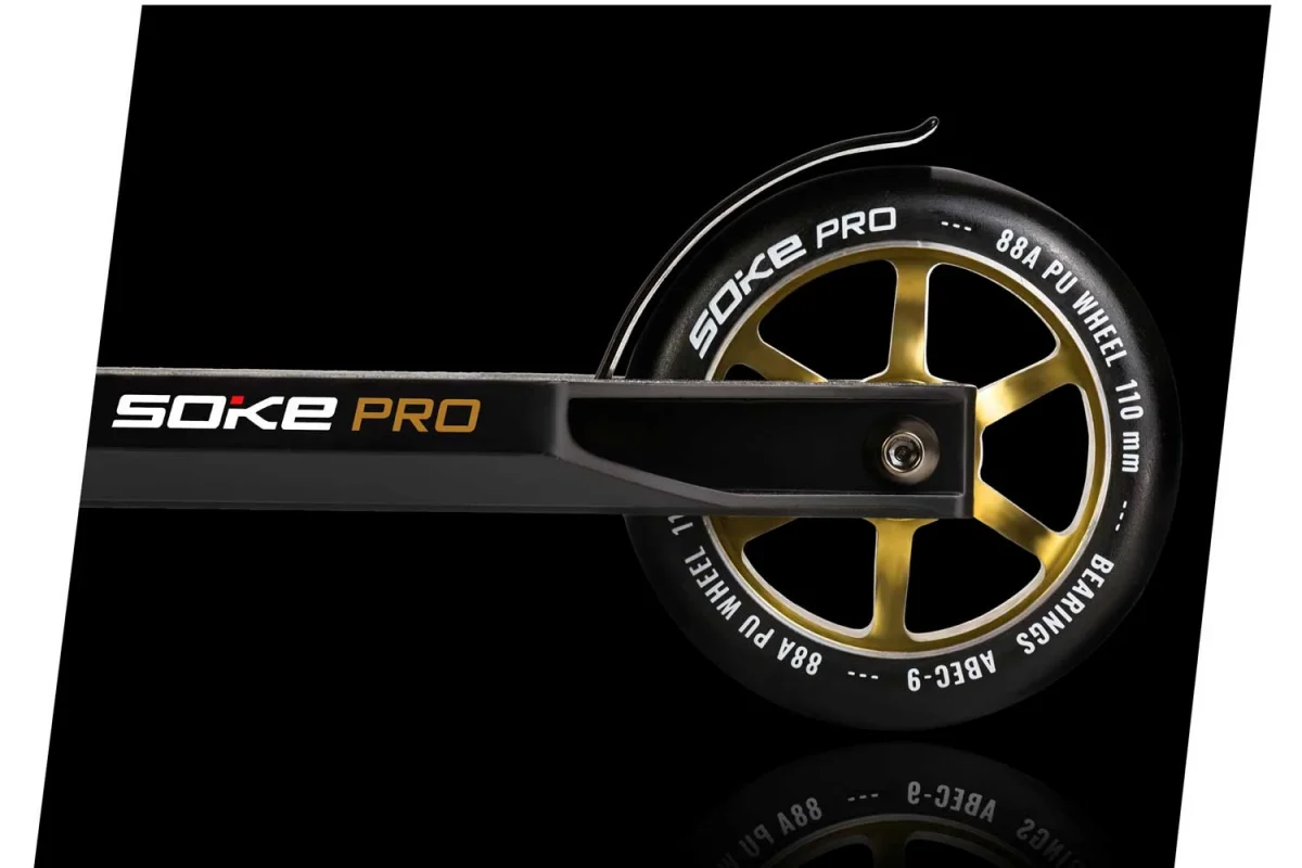 Стильний і ефективний золотий самокат SOKE PRO - Зображення 13