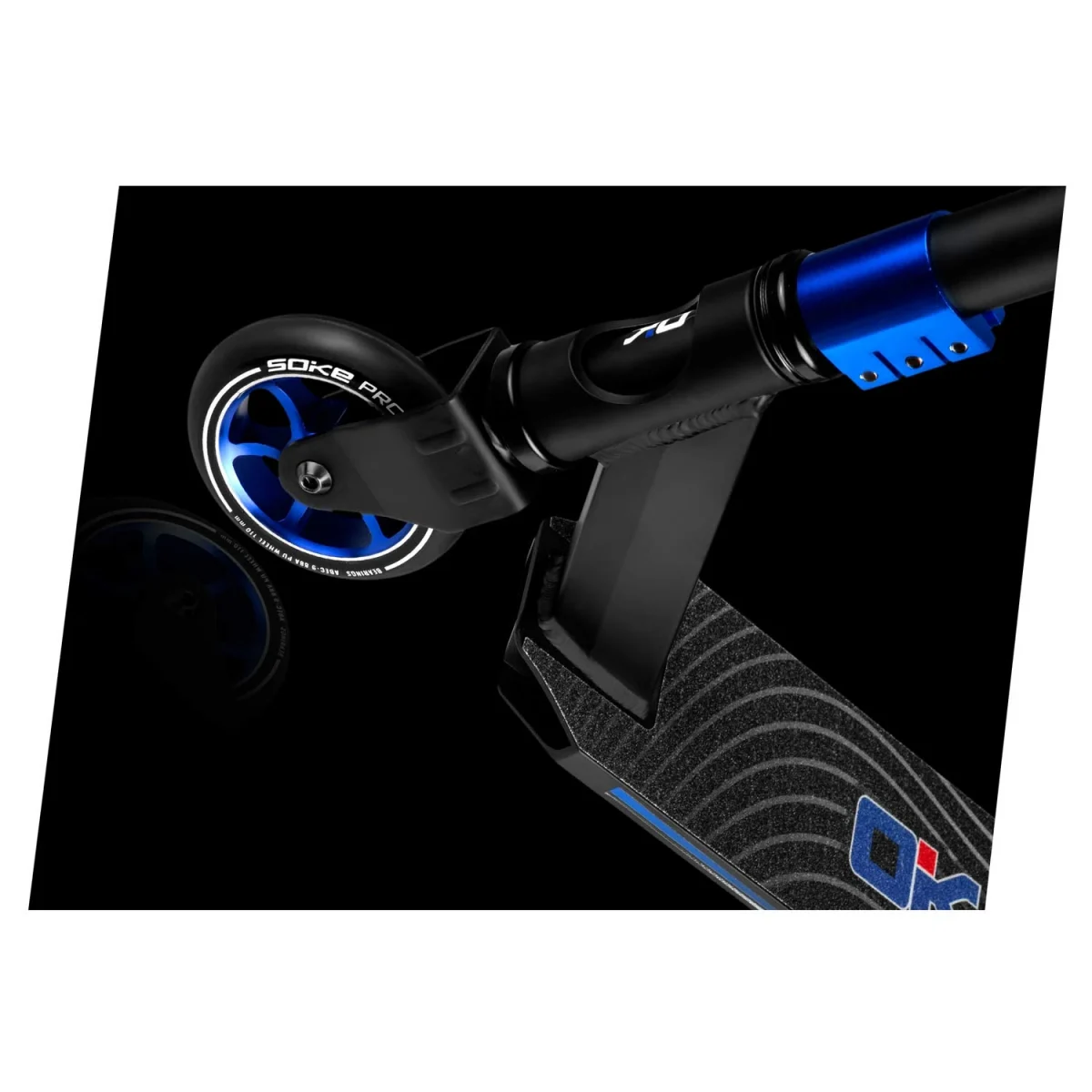 Трюковий самокат SOKE PRO синього кольору для манга-стилю катання - Зображення 9