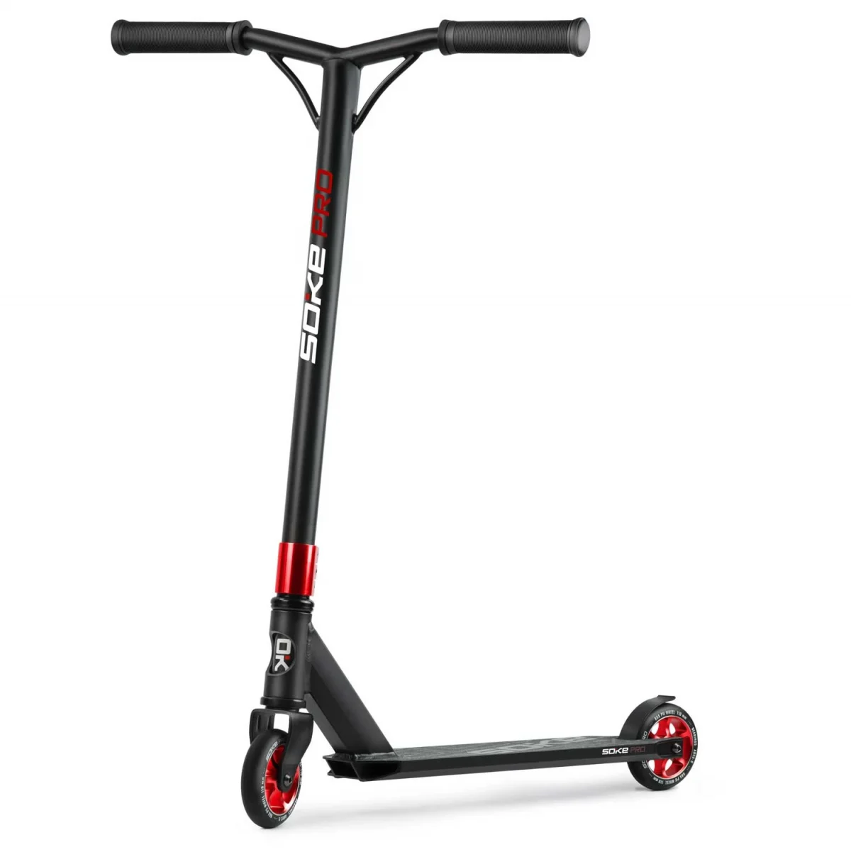 Самокат SOKE PRO червоний для захоплюючих та стильних катань - Зображення 3