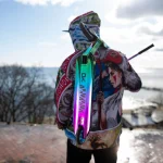 Неохромований вуличний трюковий самокат SOKE PRO для швидкості - Зображення 3