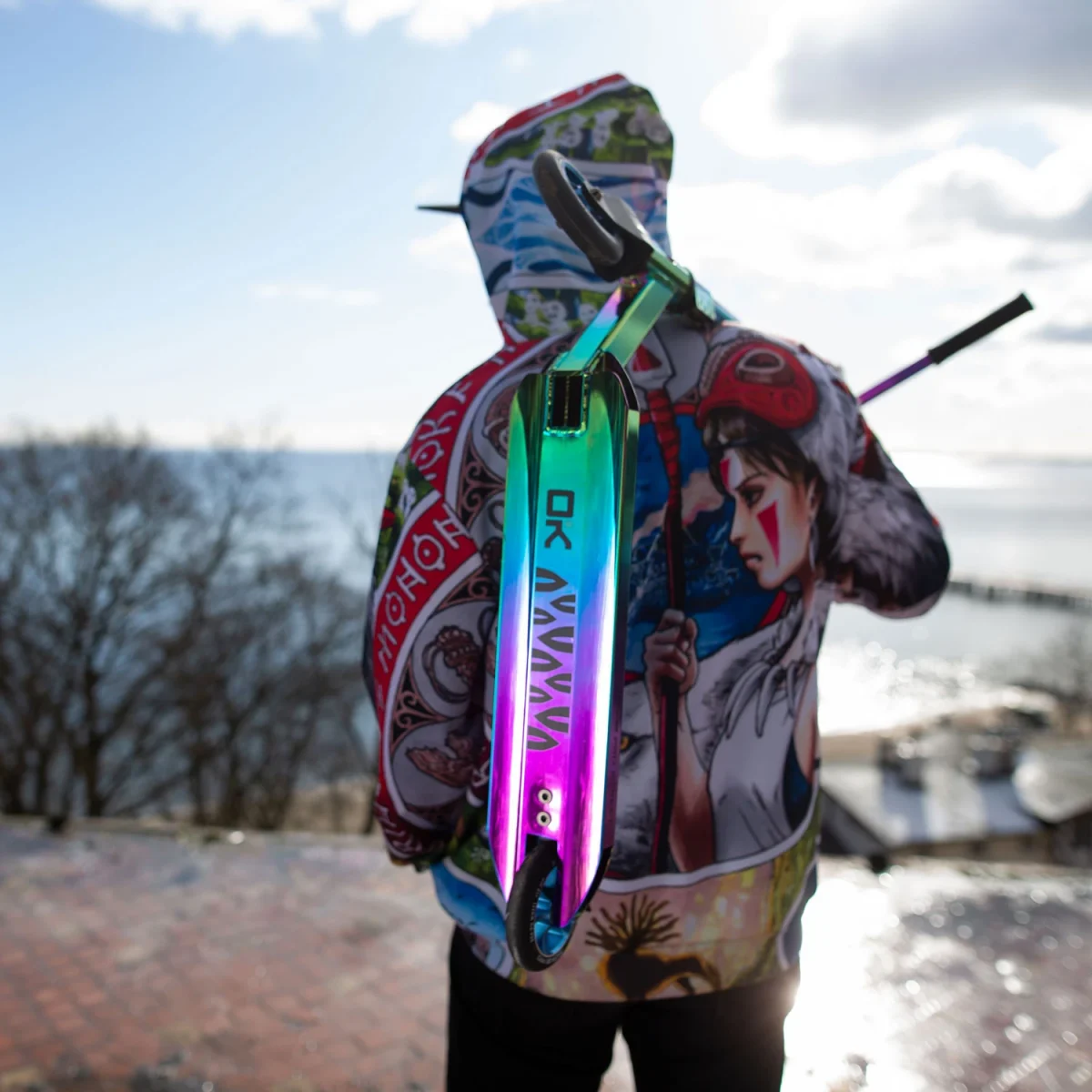 Трюковий самокат SOKE PRO STREET для вуличних трюків - Зображення 3