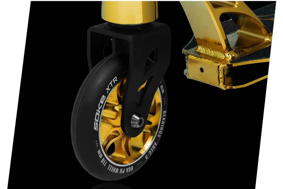 Золотий трюковий самокат SOKE XTR – ефектний та потужний для трюків - Зображення 6