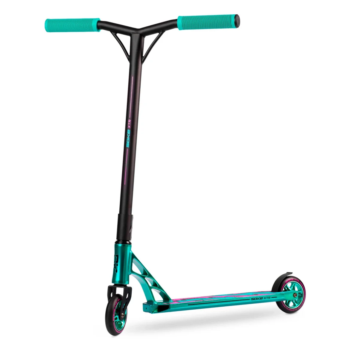 Самокат SOKE XTR бірюзово-рожевий – яскравий вибір для активних користувачів - Зображення 4