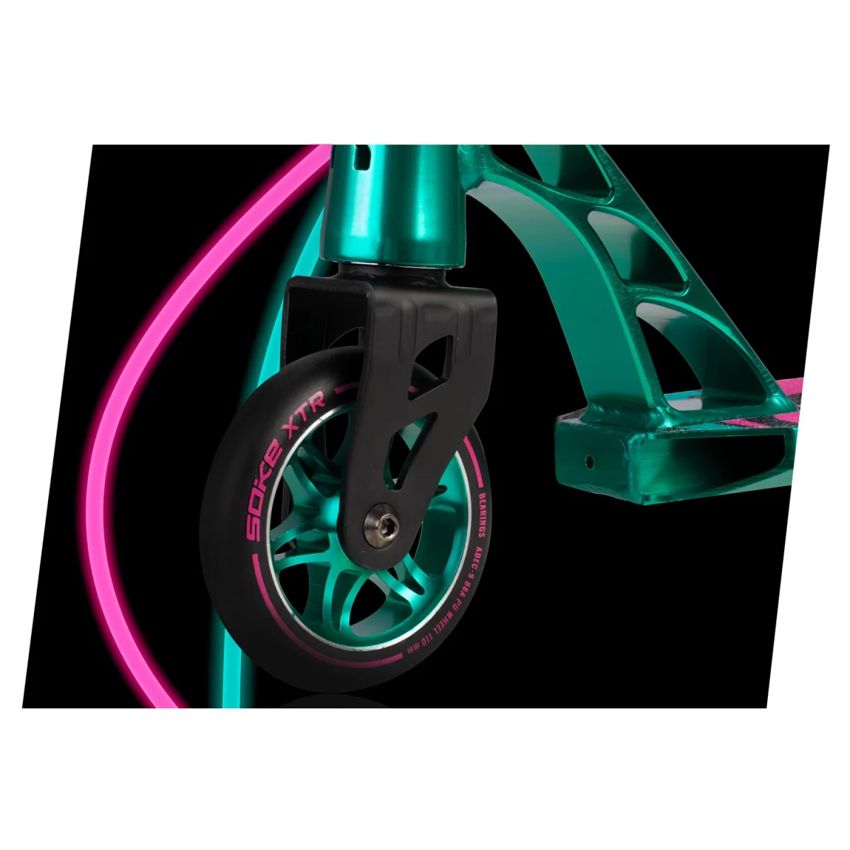 Самокат SOKE XTR бірюзово-рожевий – яскравий вибір для активних користувачів - Зображення 2