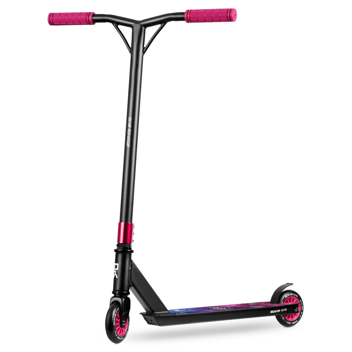 Самокат SOKE EVO ruby для трюків і швидкості - Зображення 4