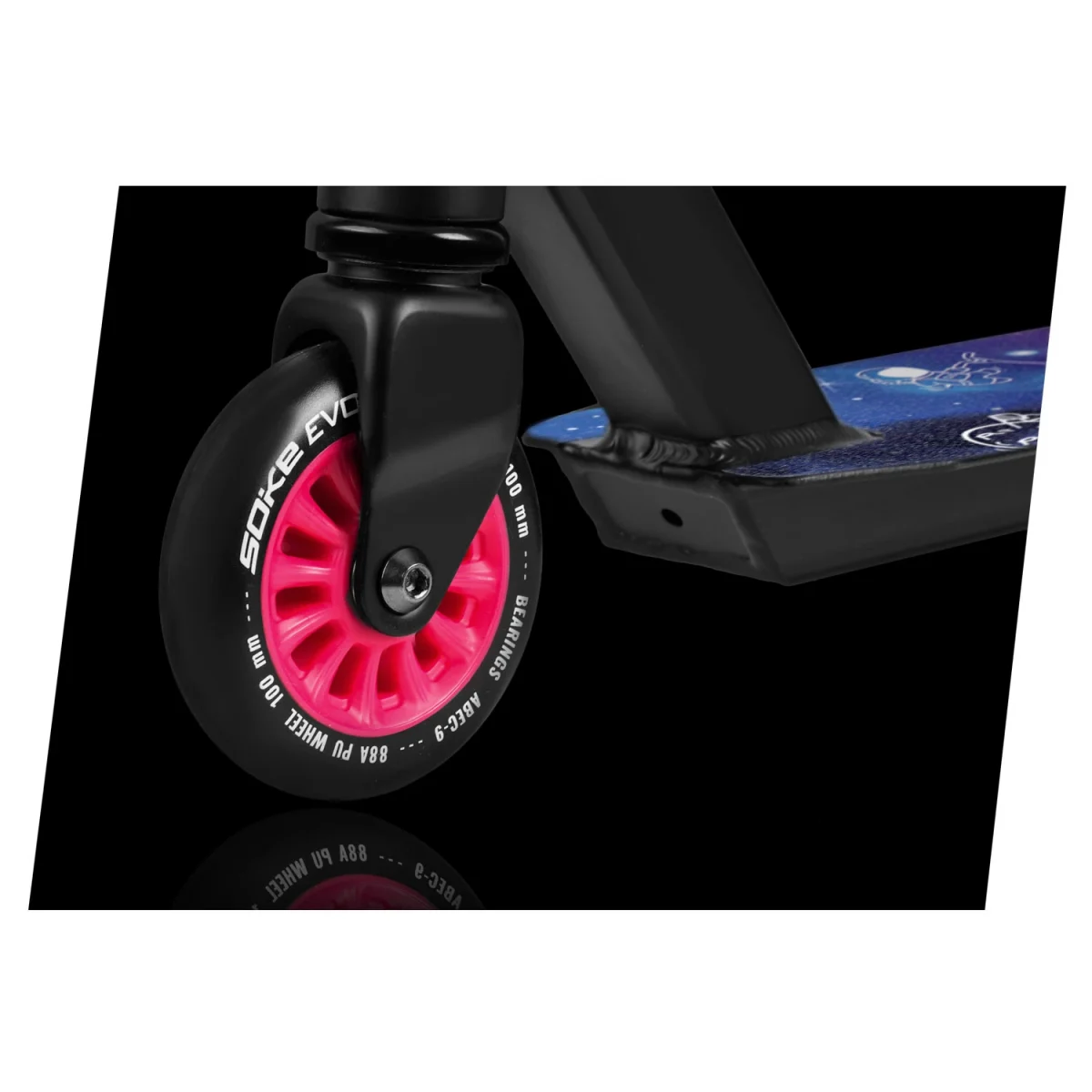 Самокат SOKE EVO ruby для трюків і швидкості - Зображення 5