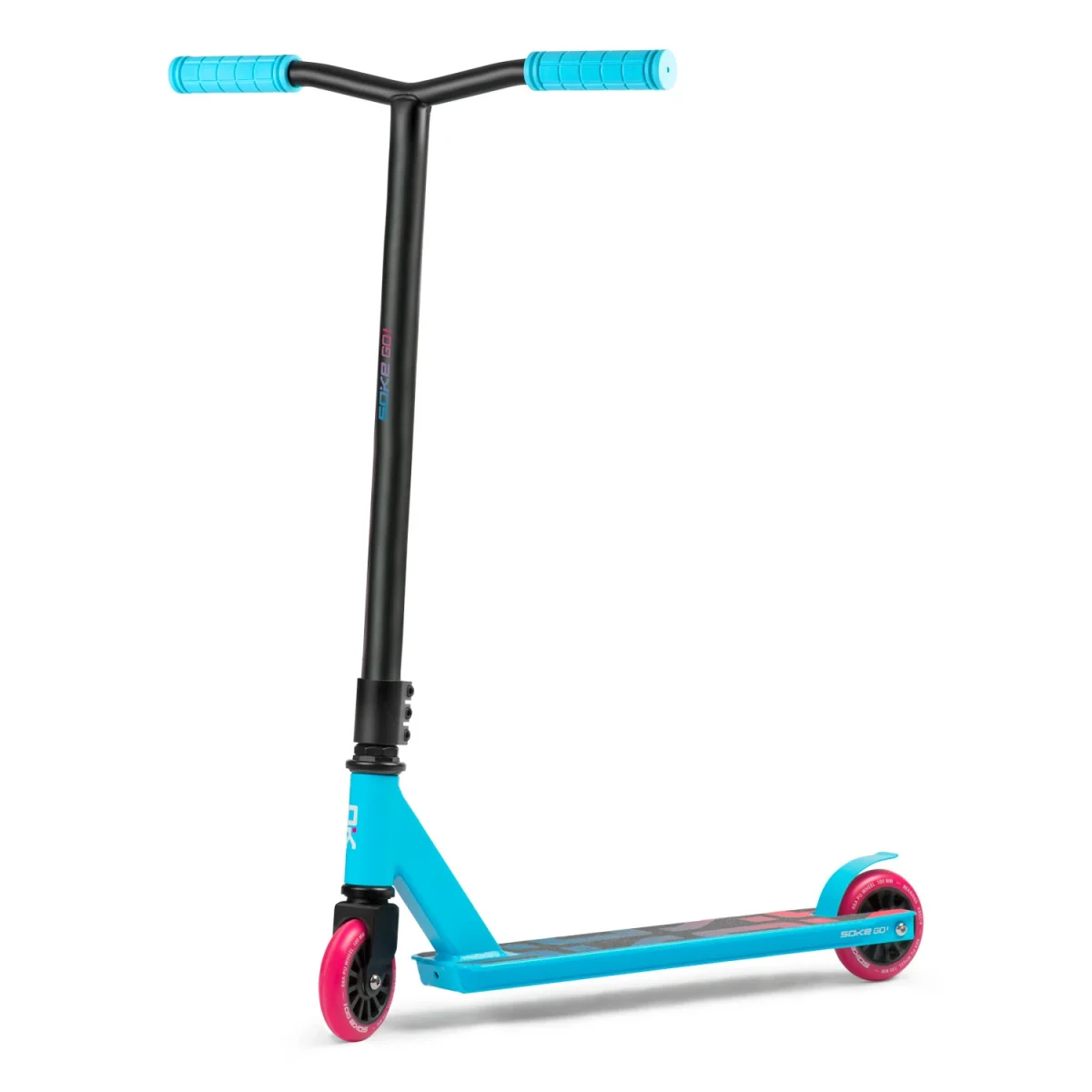 Бірюзовий трюковий самокат SOKE GO! для швидких маневрів - Зображення 2